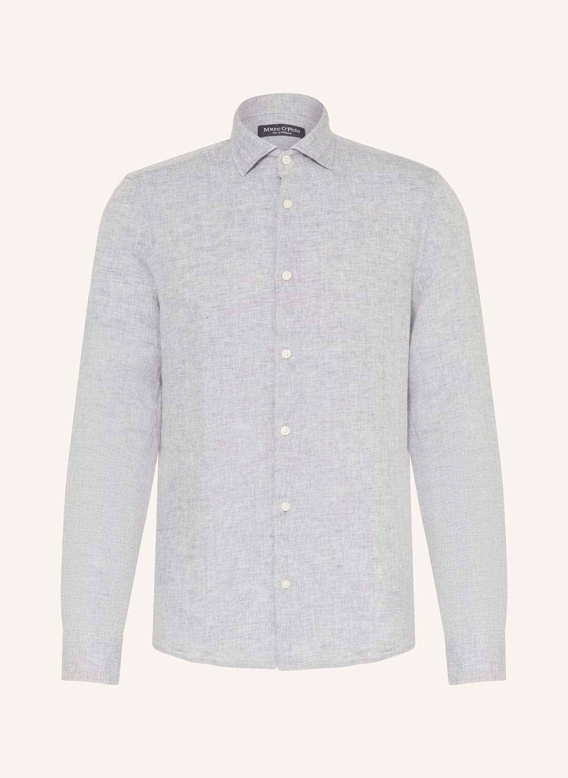 Marc O'polo Leinenhemd Shaped Fit grau Marc O'polo Leinenhemd Shaped Fit grau von Marc O'Polo