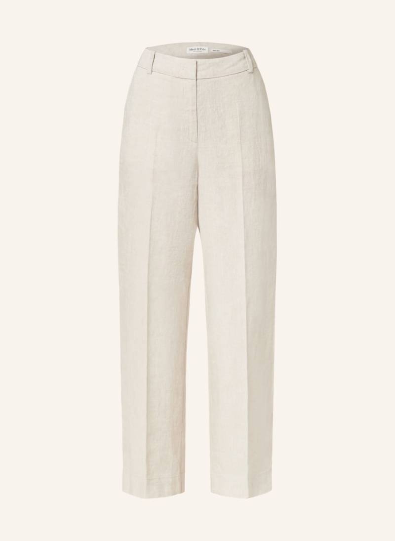 Marc O'polo Leinenhose beige von Marc O'Polo