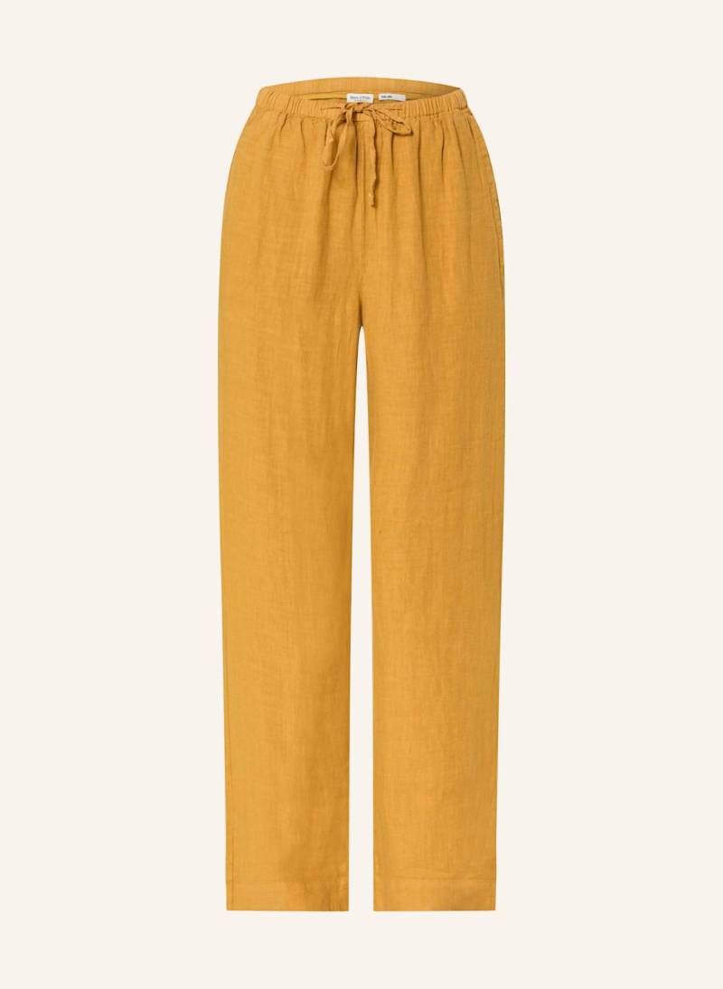Marc O'polo Leinenhose gelb von Marc O'Polo
