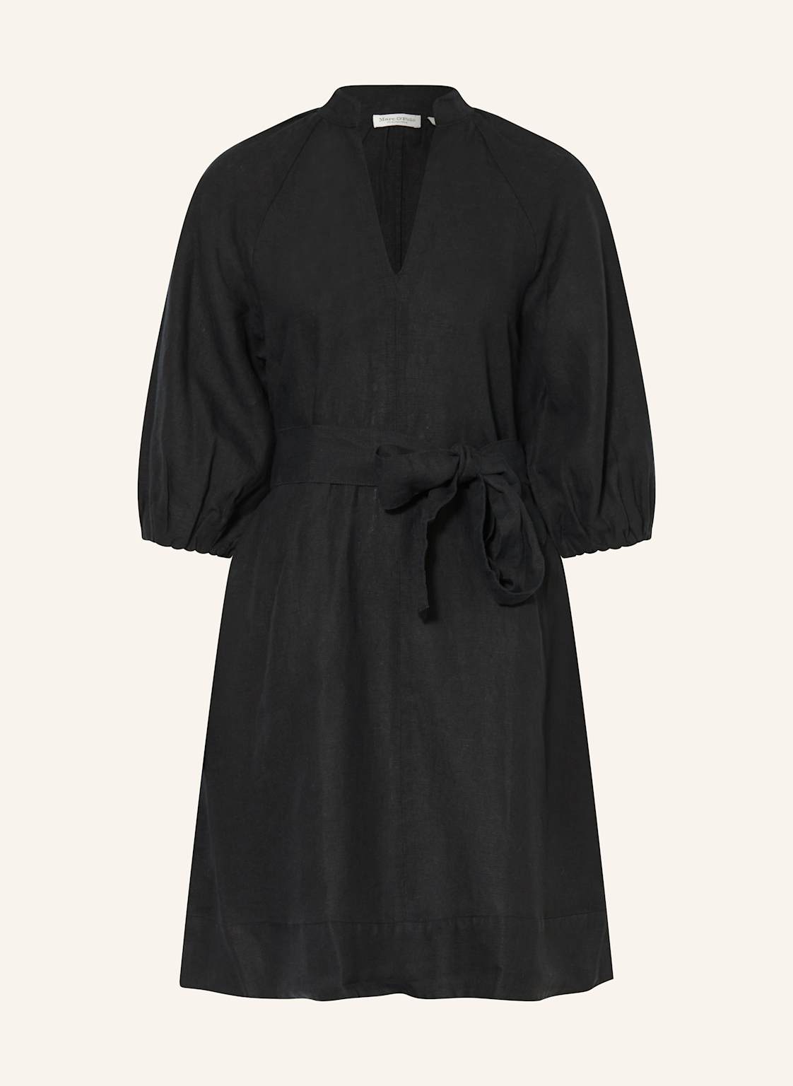 Marc O'polo Leinenkleid Mit 3/4-Arm schwarz Marc O'polo Leinenkleid Mit 3/4-Arm schwarz von Marc O'Polo