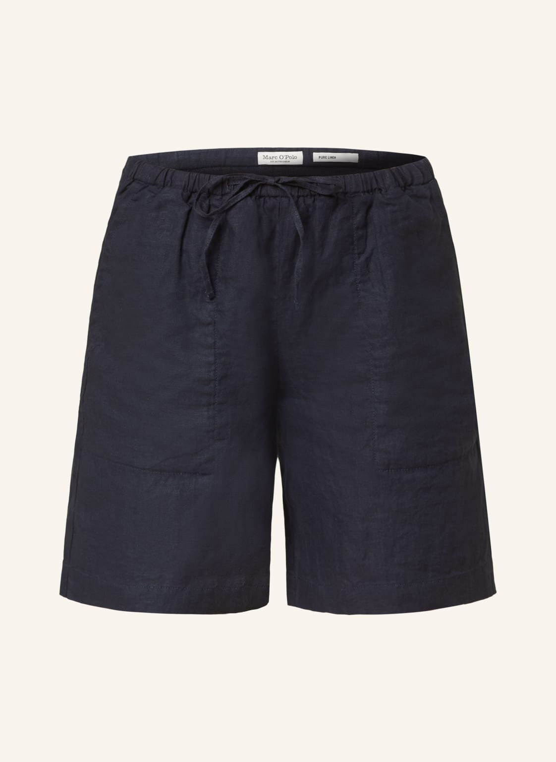 Marc O'polo Leinenshorts blau von Marc O'Polo