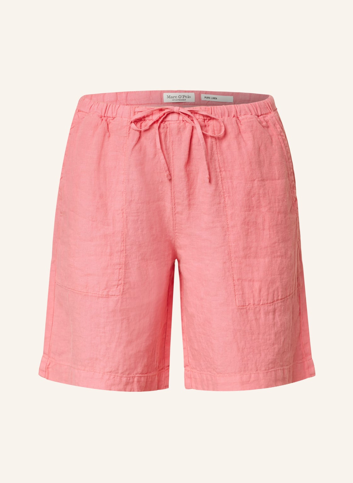 Marc O'polo Leinenshorts rot von Marc O'Polo