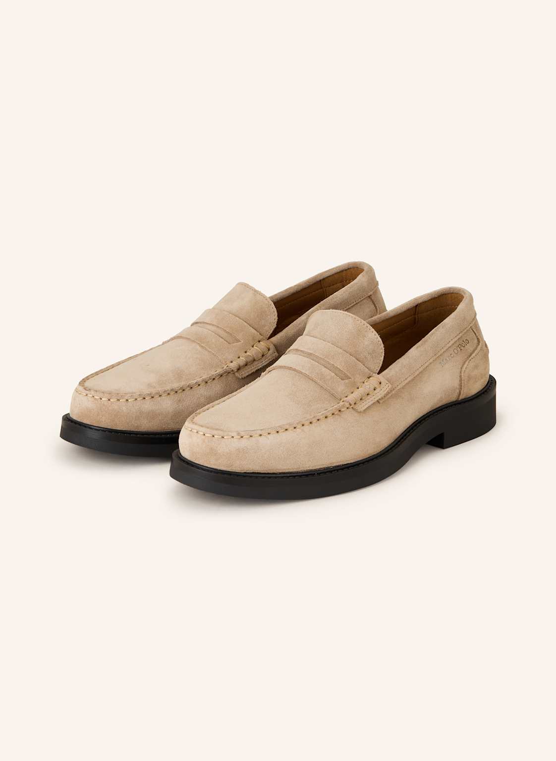 Marc O'polo Loafer beige von Marc O'Polo