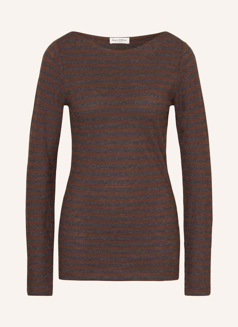 Marc O'polo Longsleeve braun von Marc O'Polo