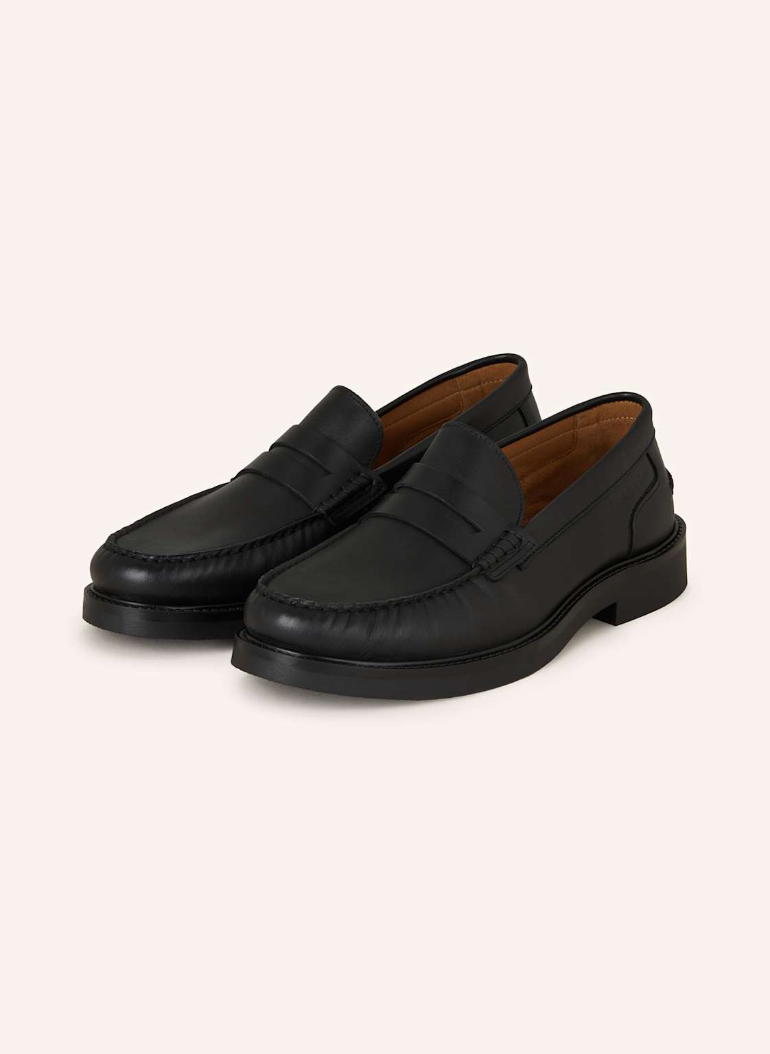 Marc O'polo Penny-Loafer schwarz von Marc O'Polo