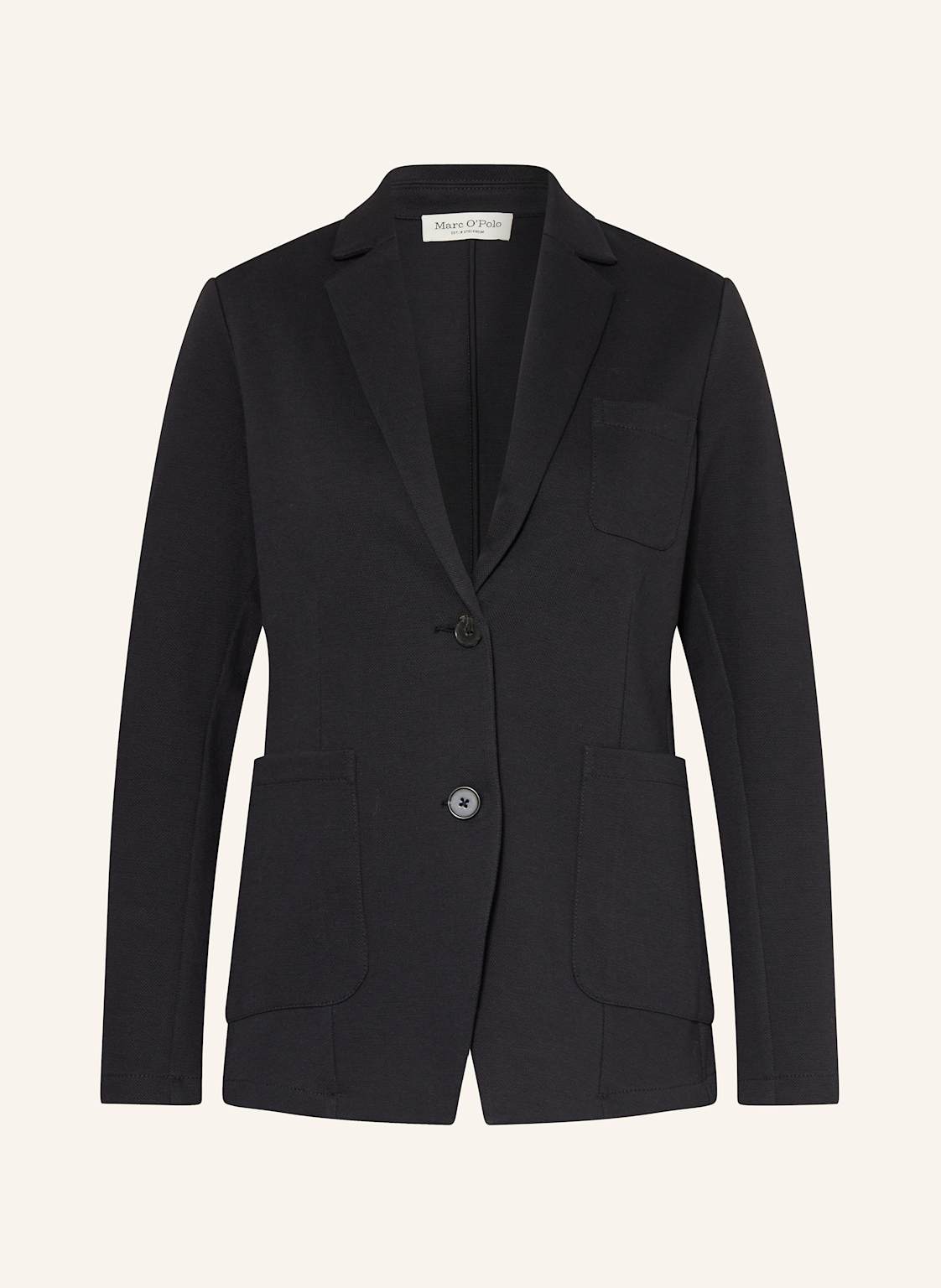Marc O'polo Piqué-Blazer blau Marc O'polo Piqué-Blazer blau von Marc O'Polo