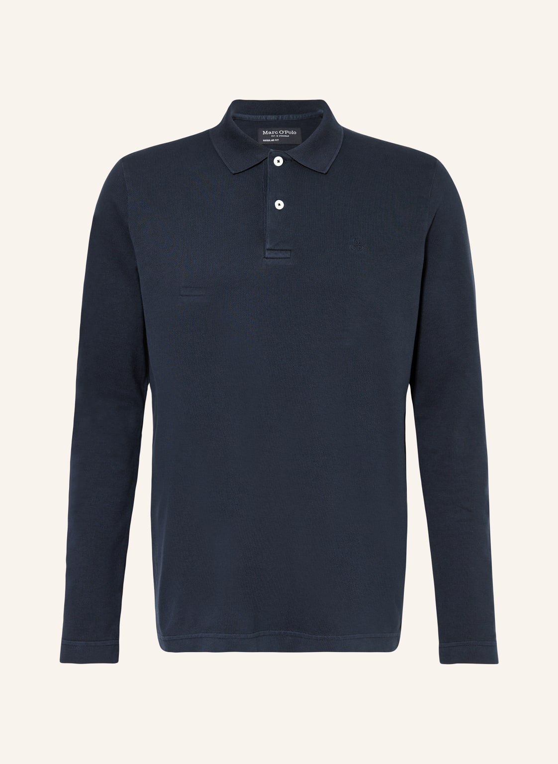 Marc O'polo Piqué-Poloshirt Regular Fit blau von Marc O'Polo