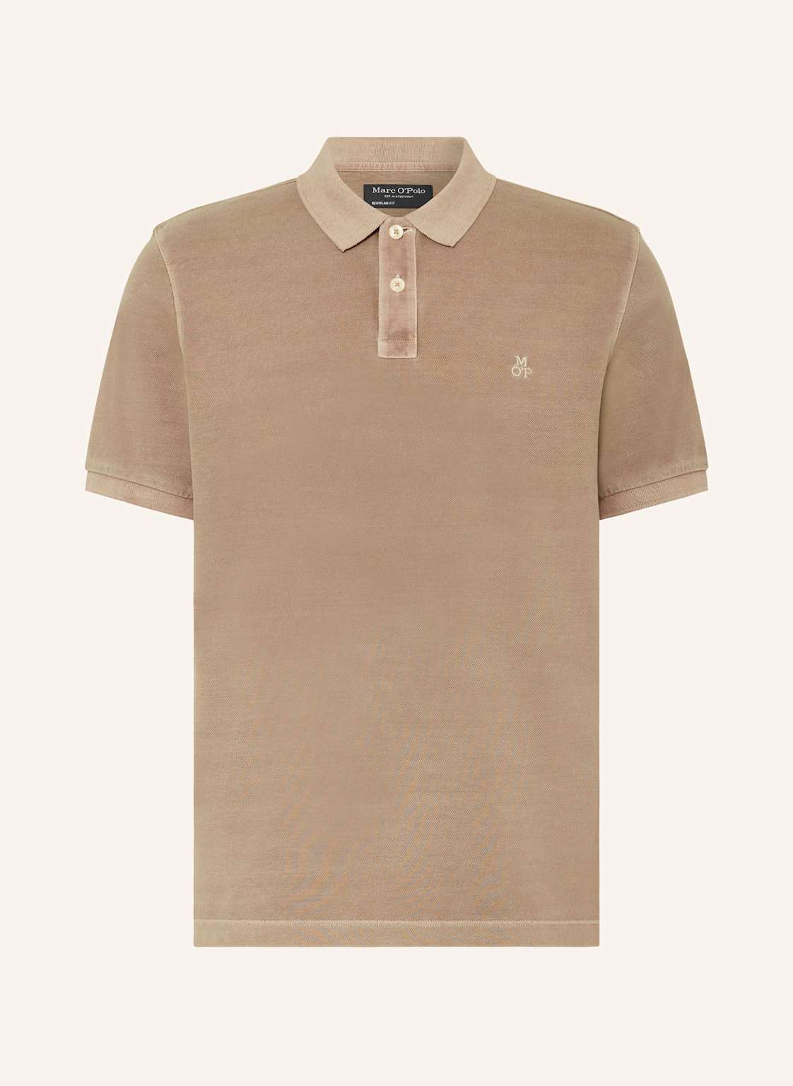 Marc O'polo Piqué-Poloshirt Regular Fit grau von Marc O'Polo