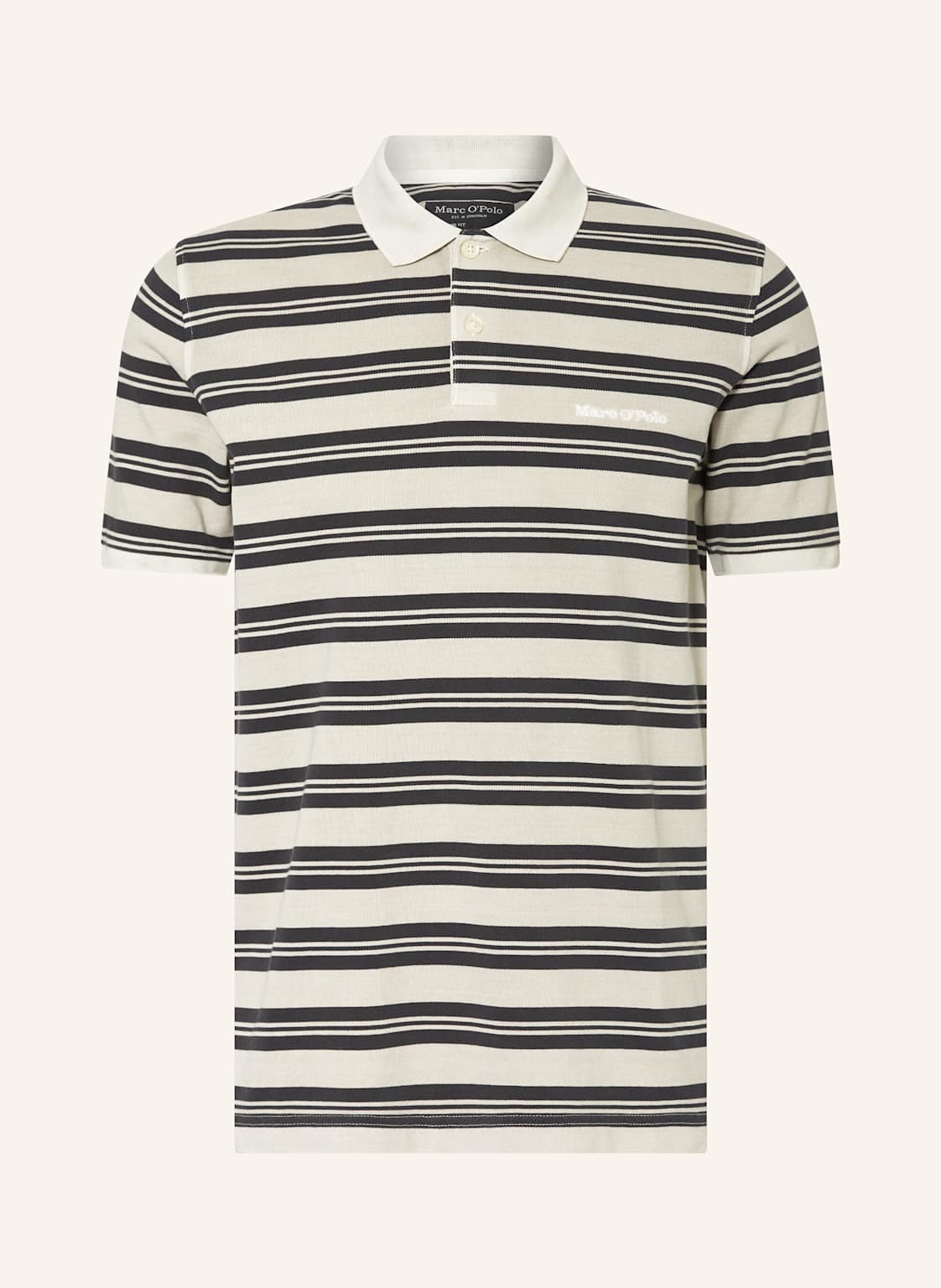 Marc O'polo Piqué-Poloshirt Regular Fit braun von Marc O'Polo