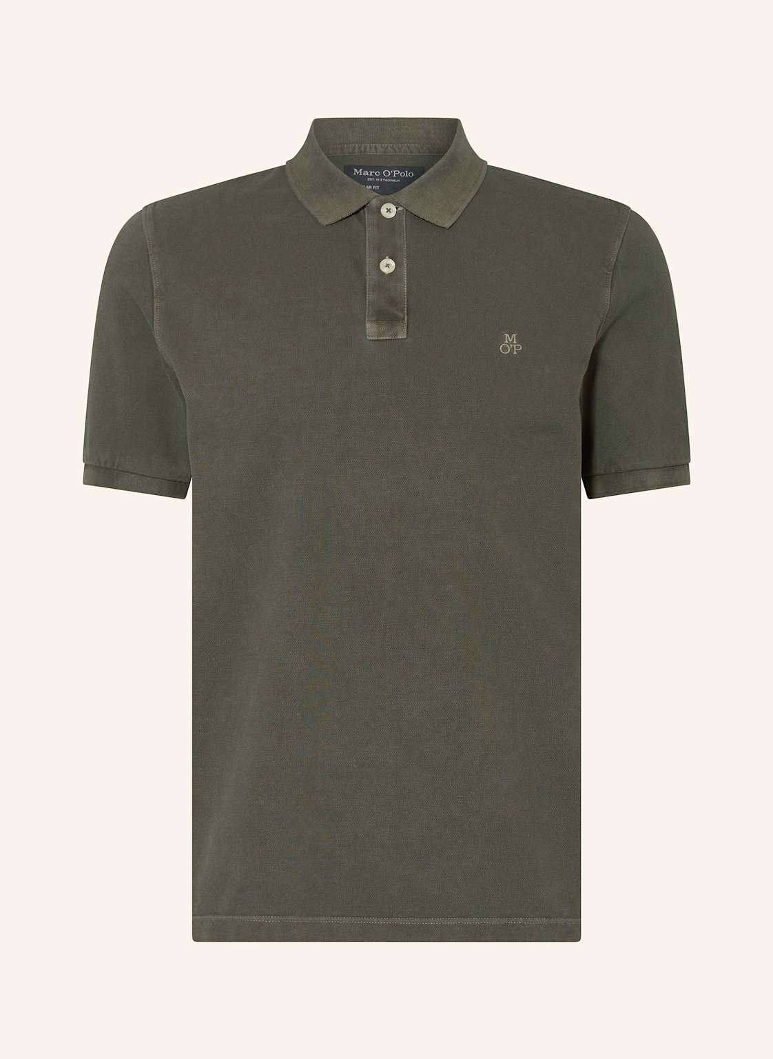 Marc O'polo Piqué-Poloshirt Regular Fit gruen von Marc O'Polo