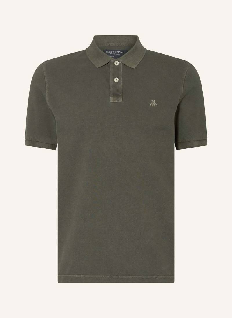 Marc O'polo Piqué-Poloshirt Regular Fit gruen von Marc O'Polo