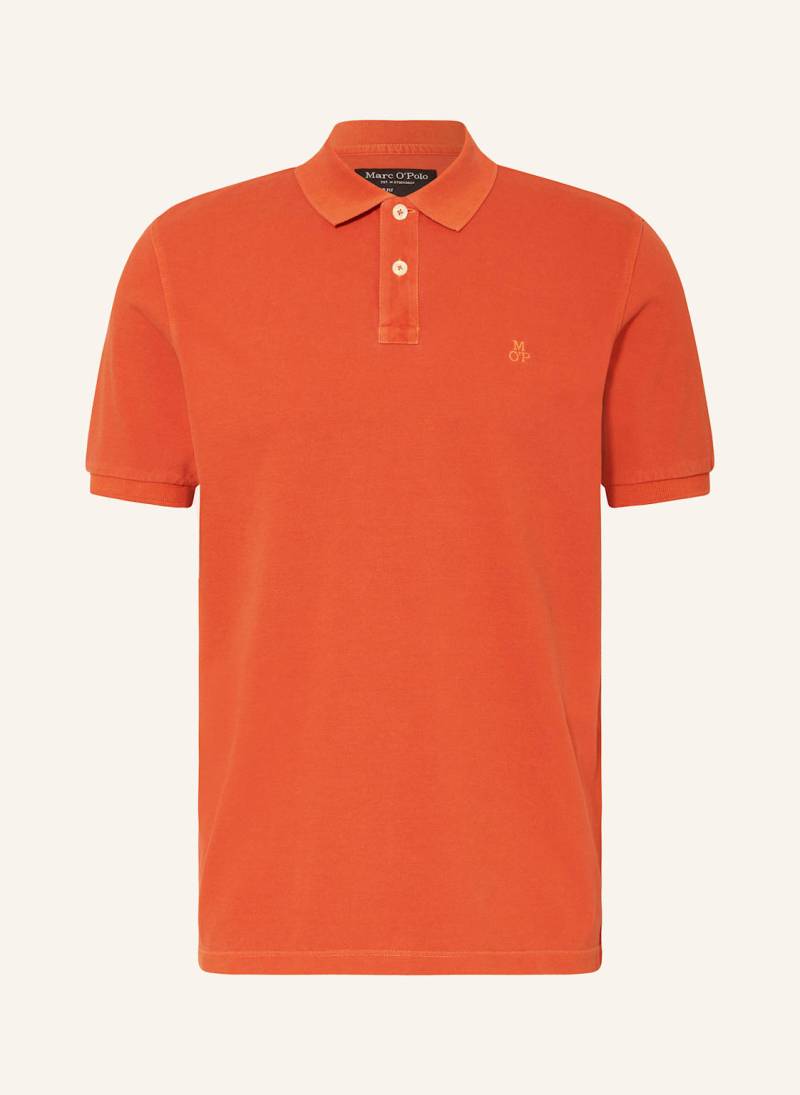 Marc O'polo Piqué-Poloshirt Regular Fit orange von Marc O'Polo