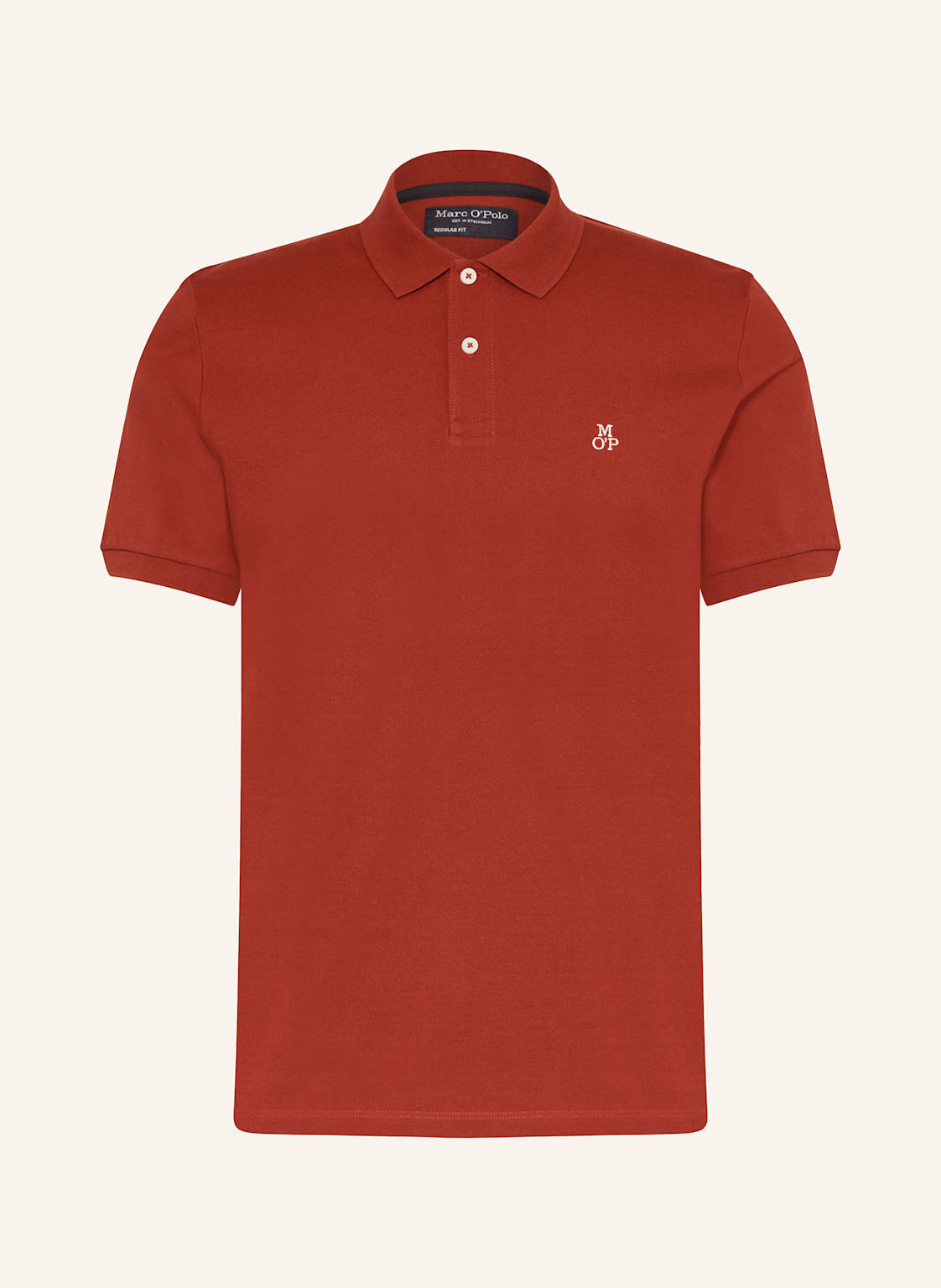 Marc O'polo Piqué-Poloshirt Regular Fit rot von Marc O'Polo