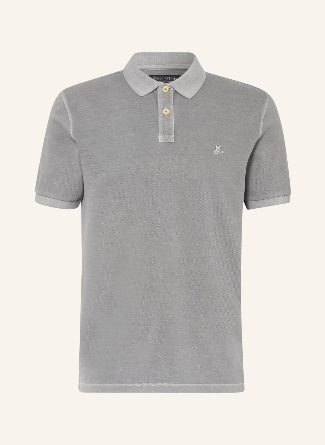 Marc O'polo Piqué-Poloshirt grau von Marc O'Polo