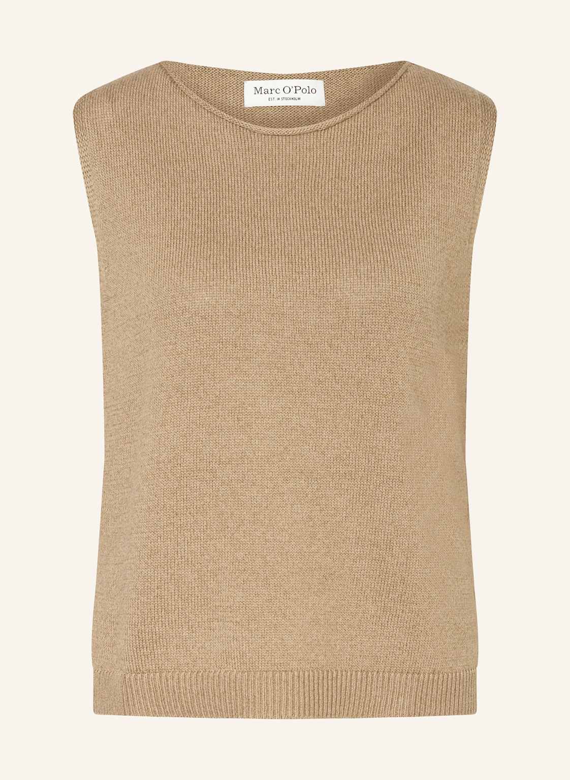 Marc O'polo Pullunder Mit Leinen beige von Marc O'Polo