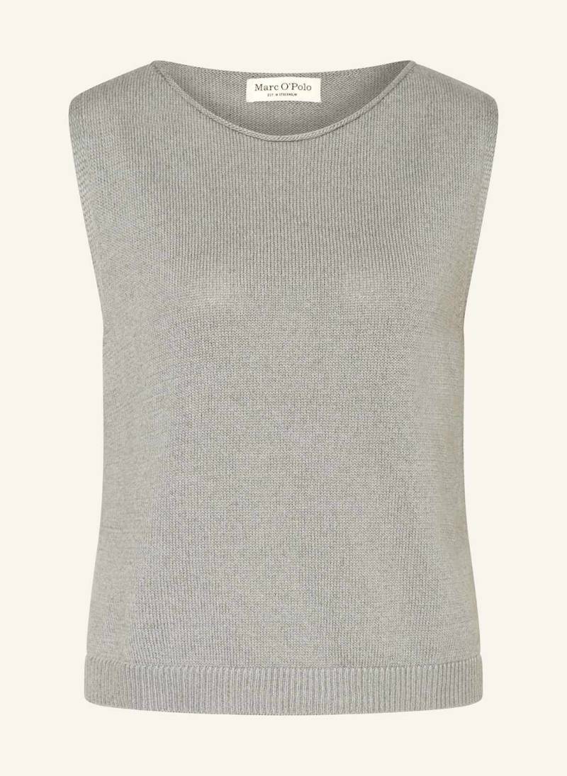 Marc O'polo Pullunder Mit Leinen blau von Marc O'Polo