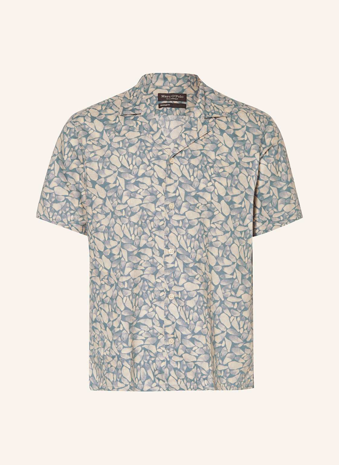 Marc O'polo Resorthemd Regular Fit Mit Leinen blau Marc O'polo Resorthemd Regular Fit Mit Leinen blau von Marc O'Polo