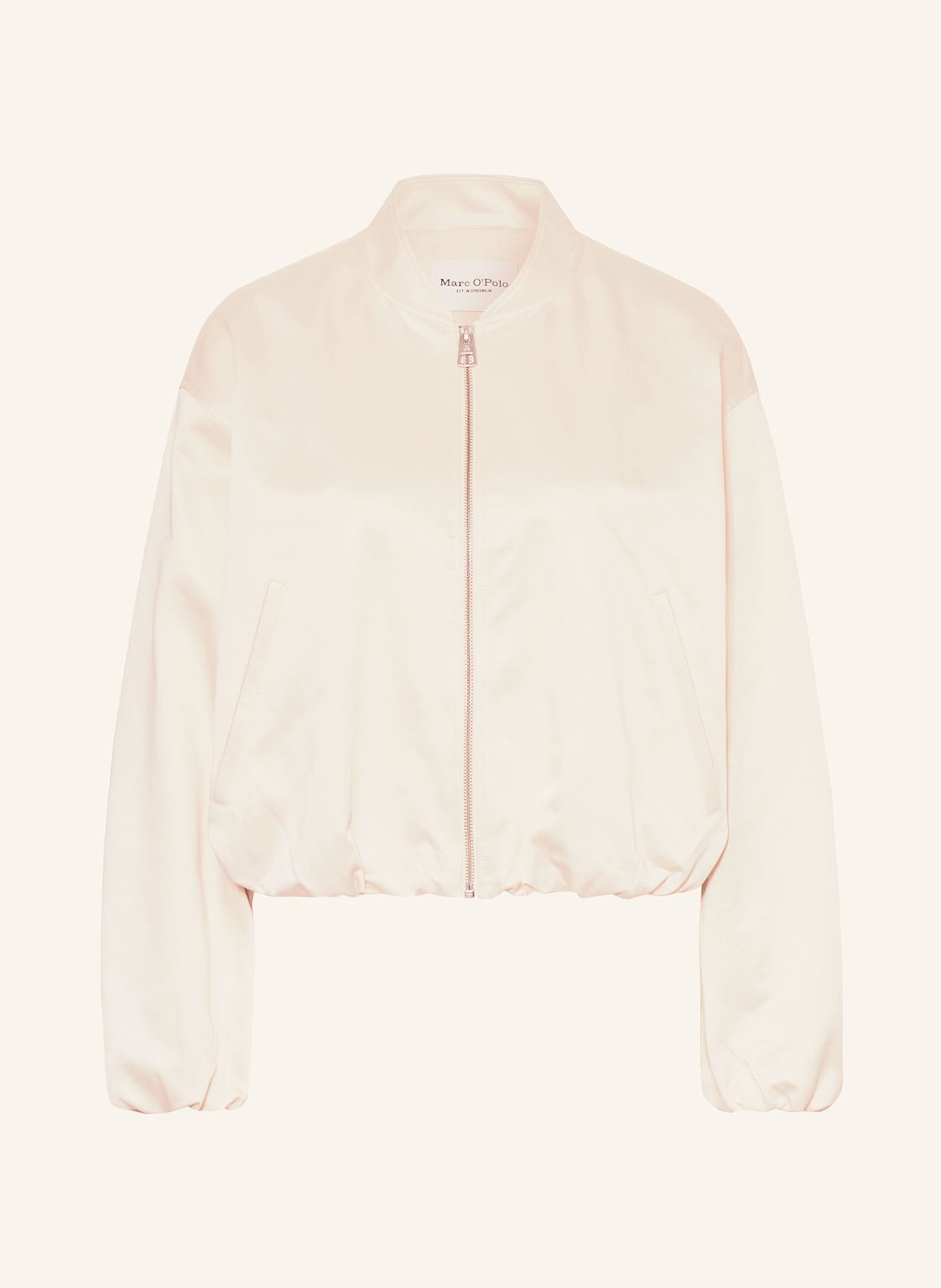 Marc O'polo Satin-Blouson beige Marc O'polo Satin-Blouson beige von Marc O'Polo