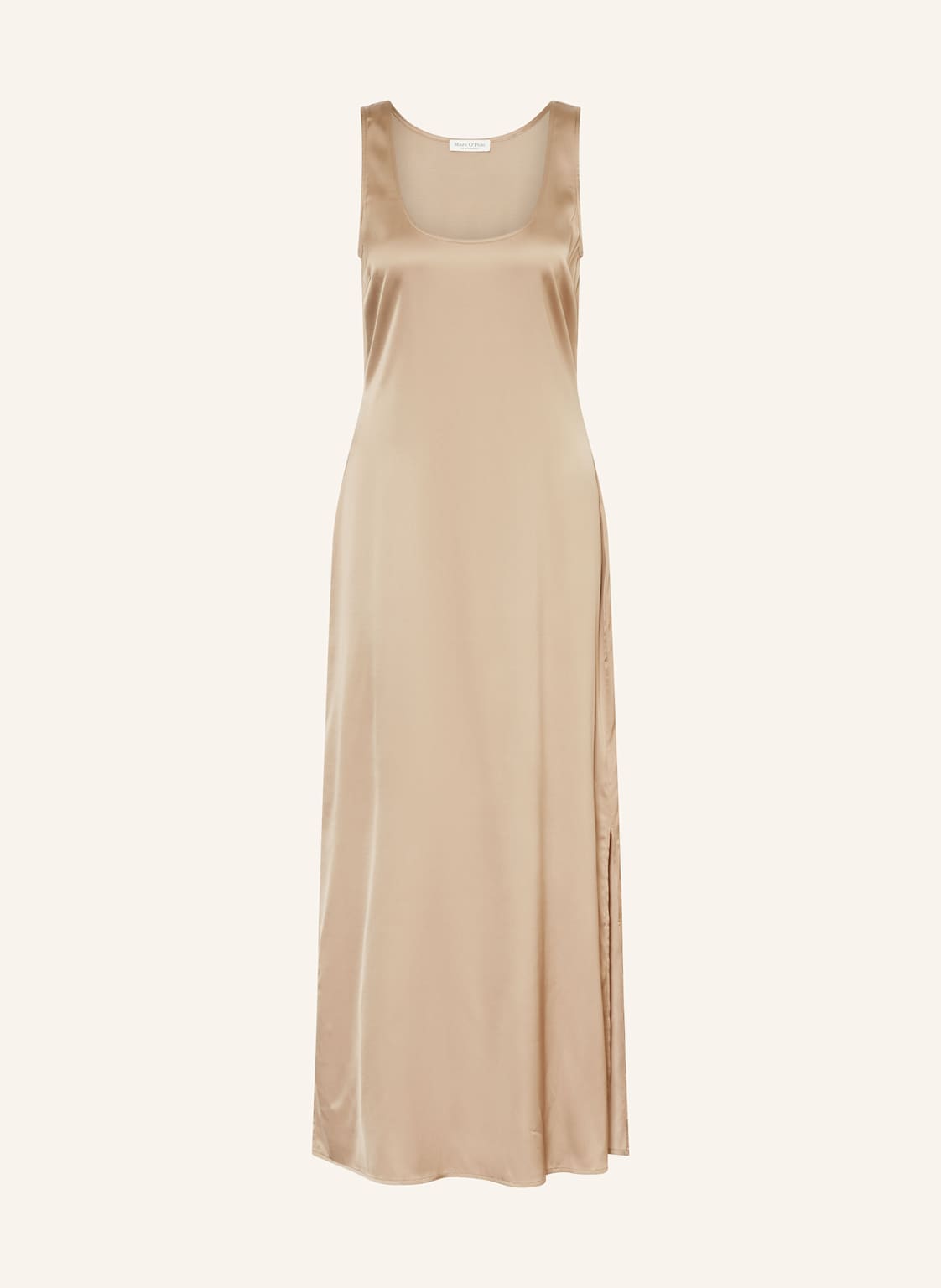 Marc O'polo Satinkleid beige von Marc O'Polo