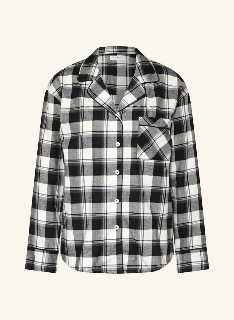 Marc O'polo Schlafshirt Cozy Flannel Aus Flanell schwarz von Marc O'Polo