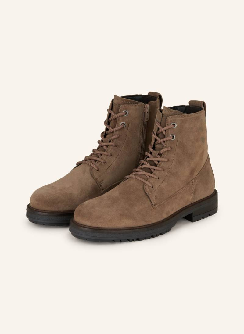 Marc O'polo Schnürboots Rony beige von Marc O'Polo