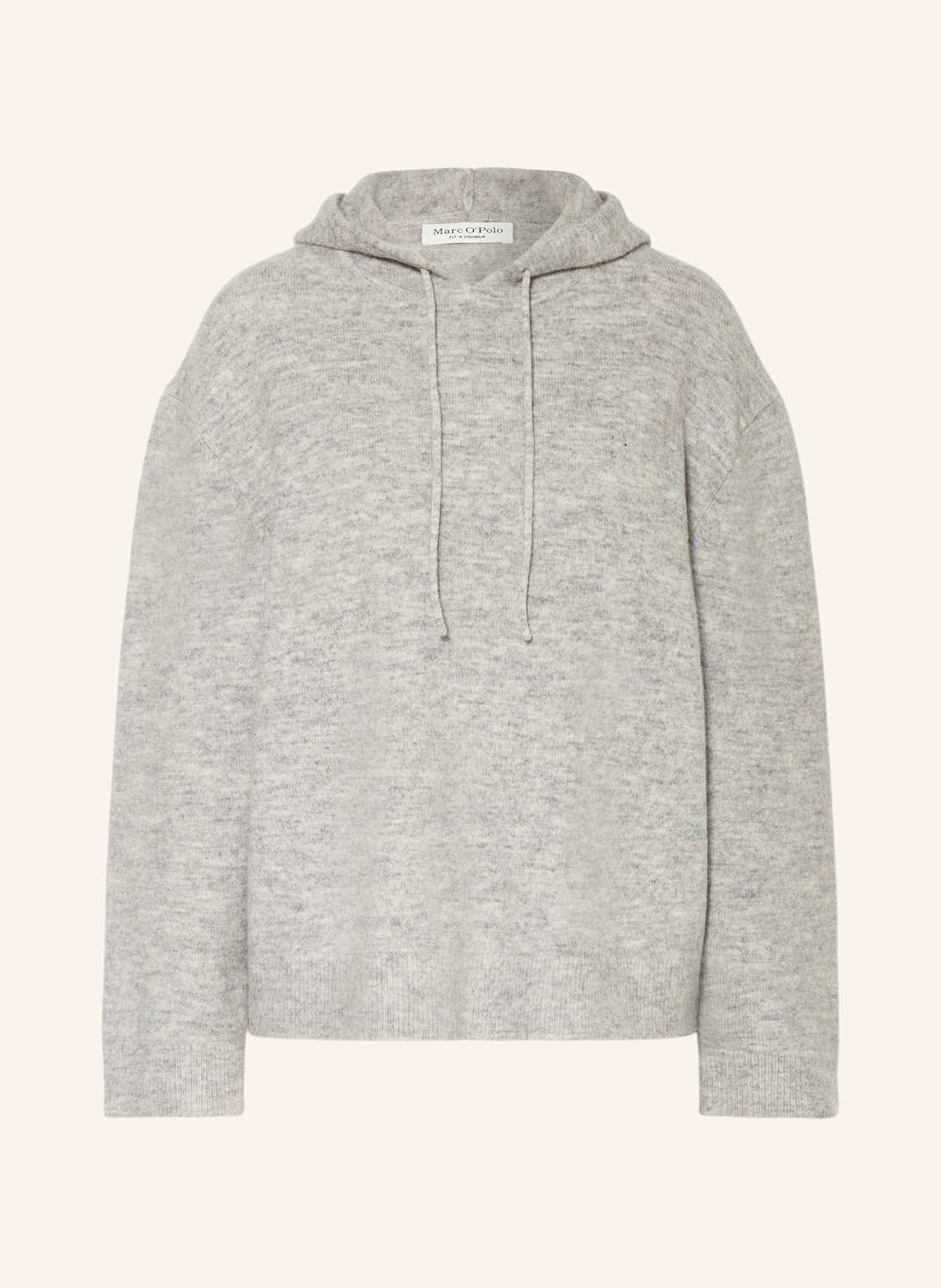 Marc O'polo Strick-Hoodie grau von Marc O'Polo