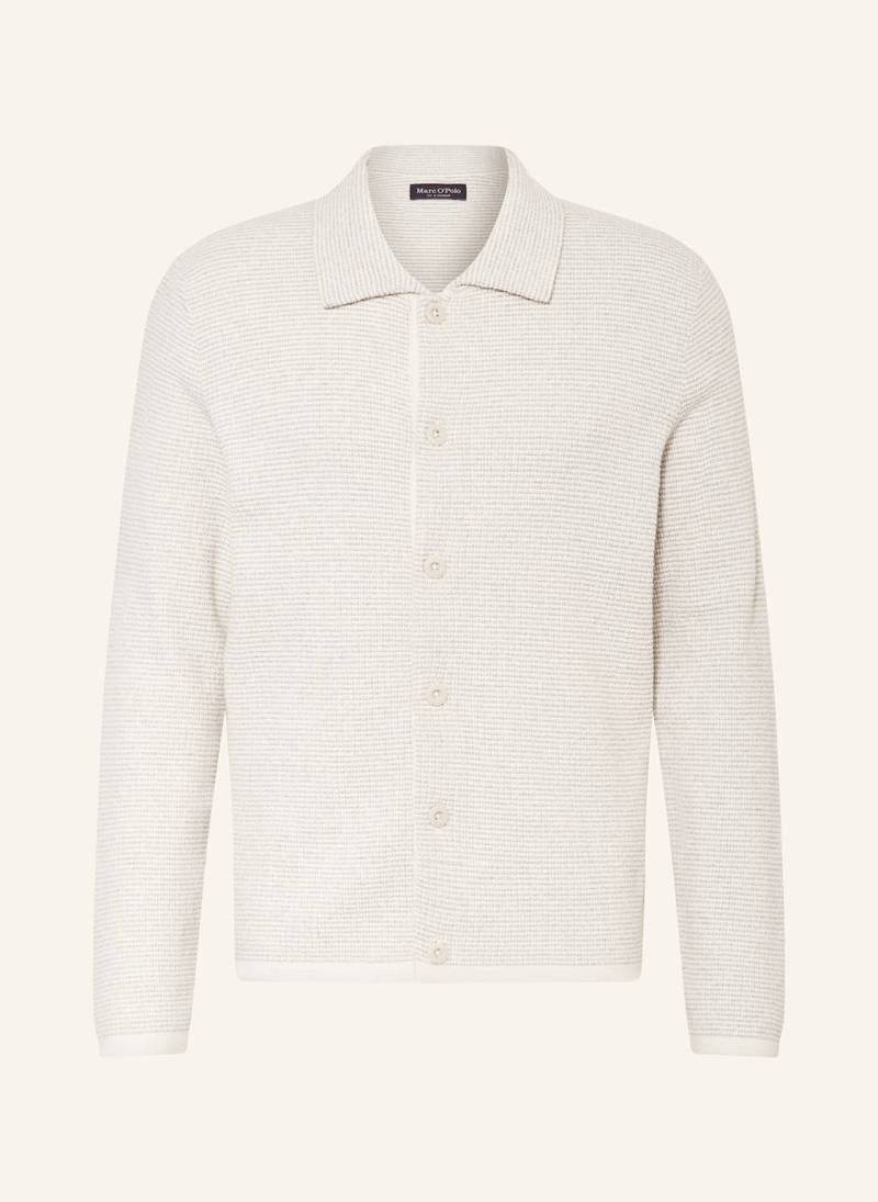 Marc O'polo Strick-Overshirt weiss von Marc O'Polo