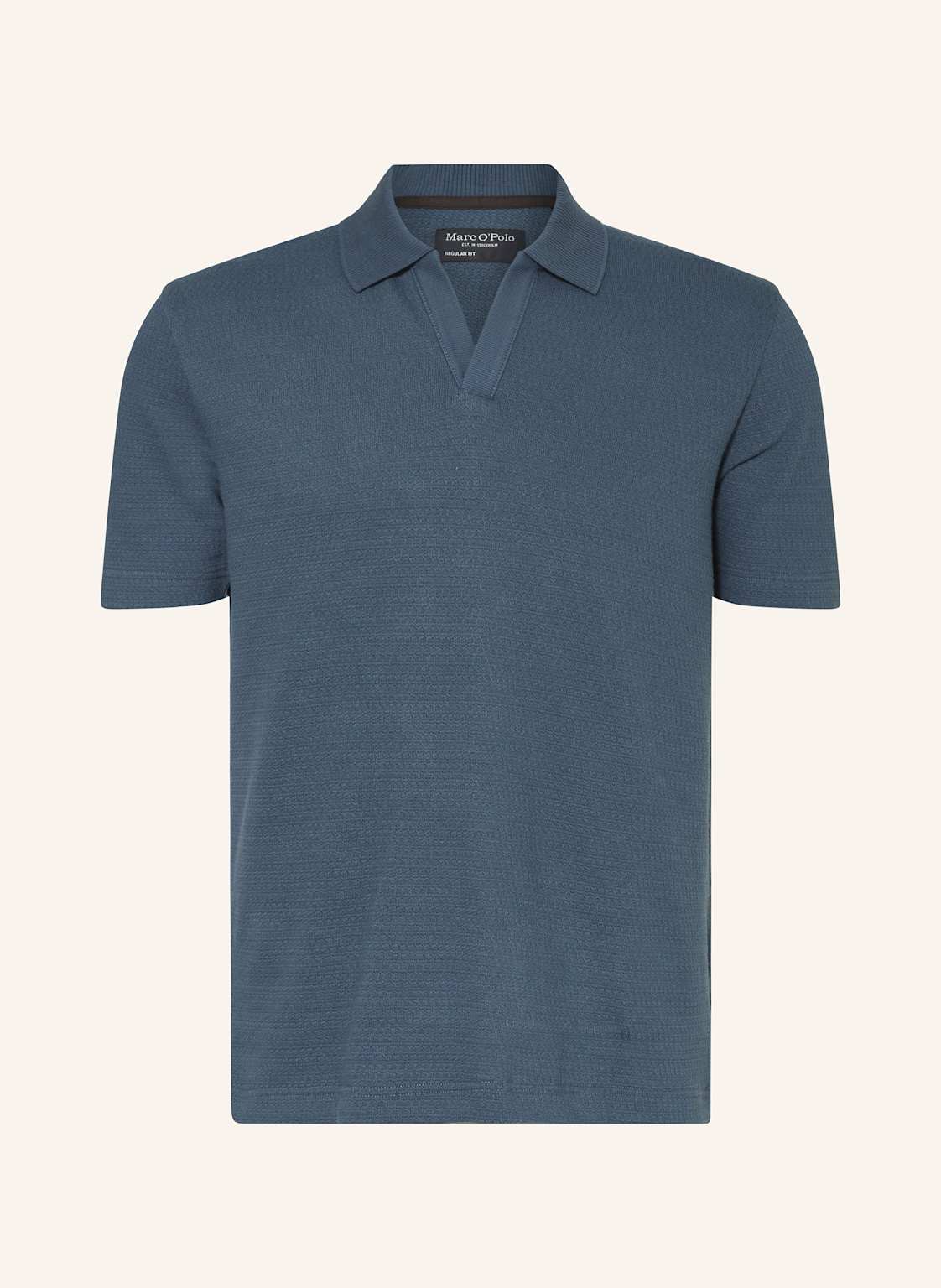 Marc O'polo Strick-Poloshirt Regular Fit blau Marc O'polo Strick-Poloshirt Regular Fit blau von Marc O'Polo