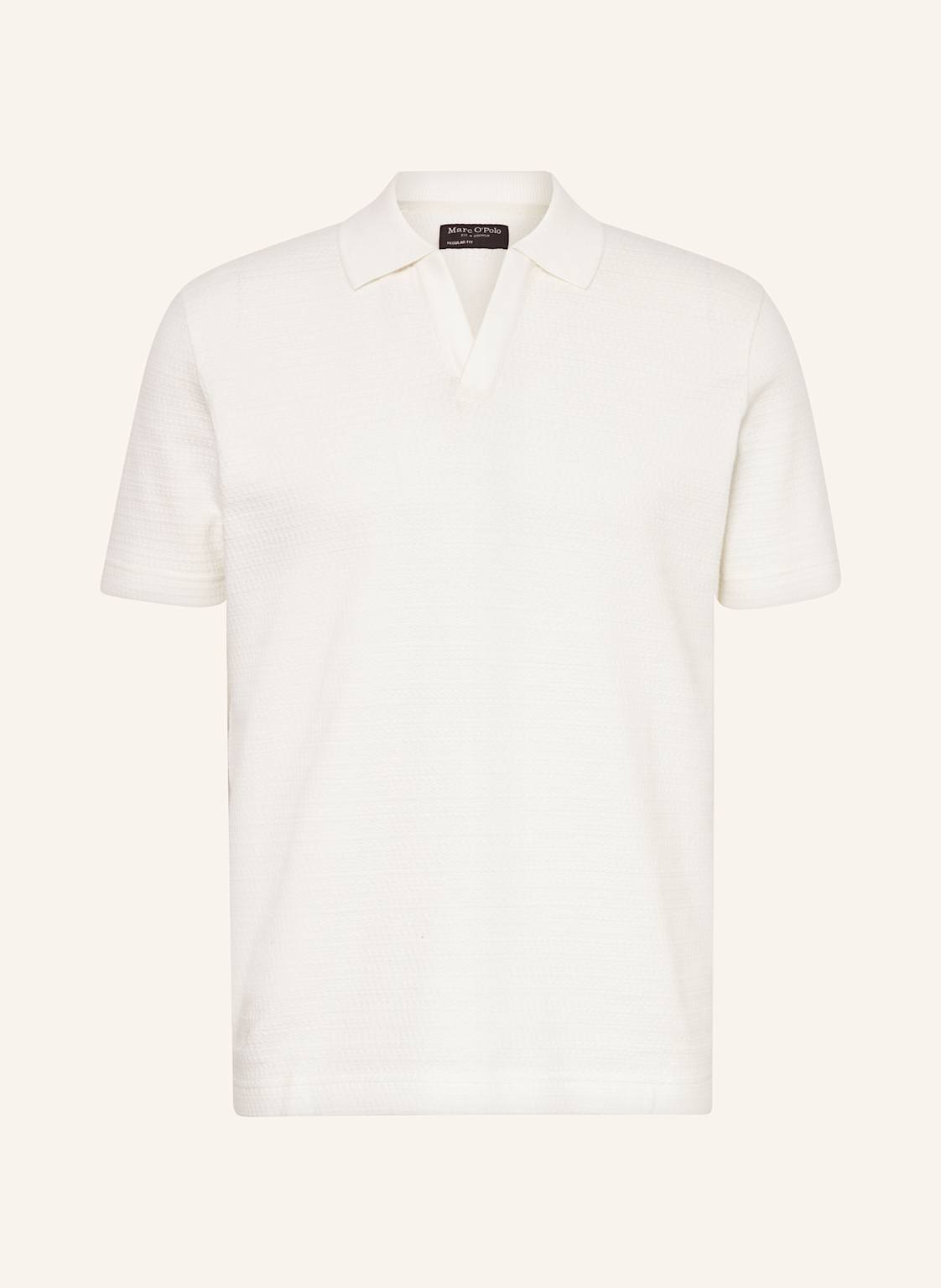 Marc O'polo Strick-Poloshirt Regular Fit weiss Marc O'polo Strick-Poloshirt Regular Fit weiss von Marc O'Polo