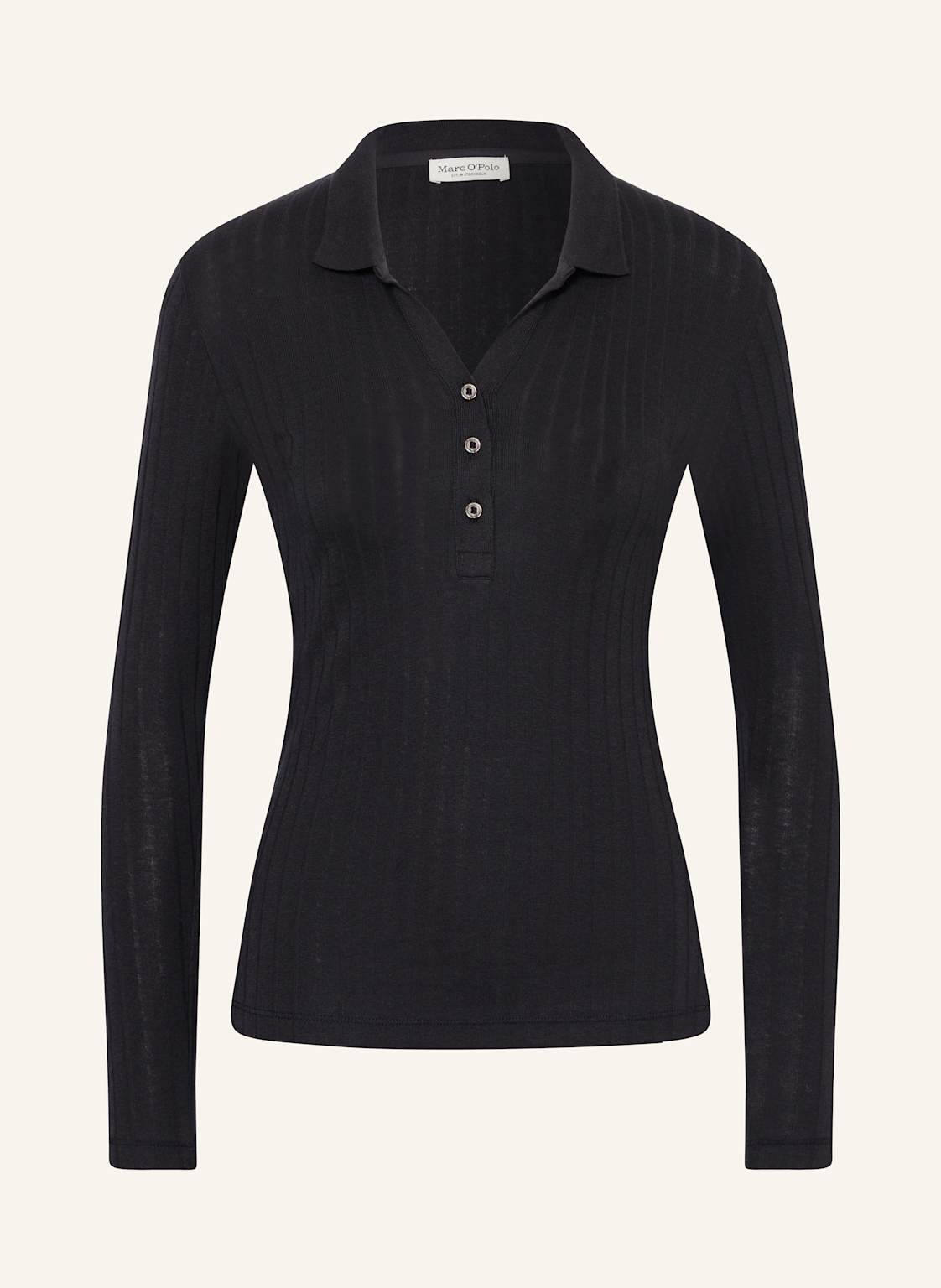 Marc O'polo Strick-Poloshirt blau Marc O'polo Strick-Poloshirt blau von Marc O'Polo
