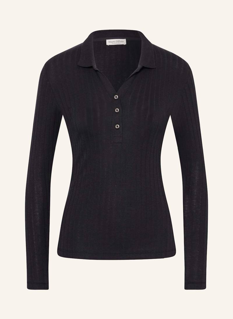 Marc O'polo Strick-Poloshirt blau Marc O'polo Strick-Poloshirt blau von Marc O'Polo