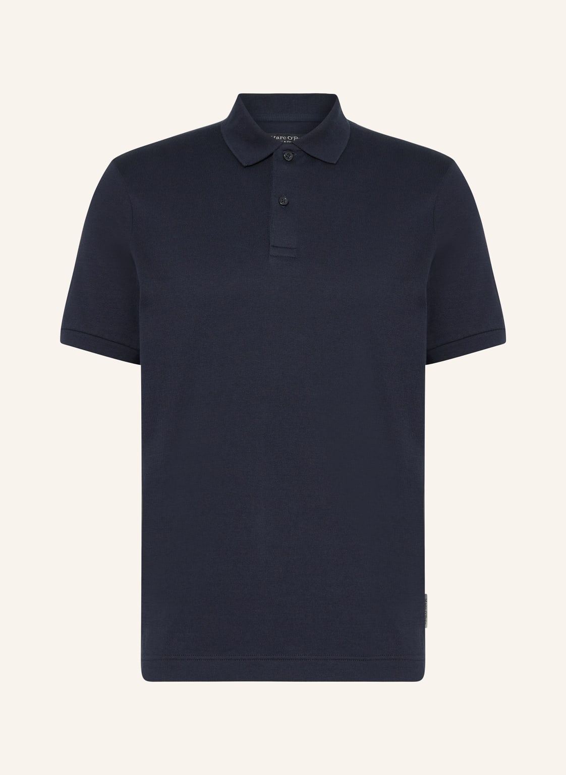 Marc O'polo Strick-Poloshirt blau von Marc O'Polo