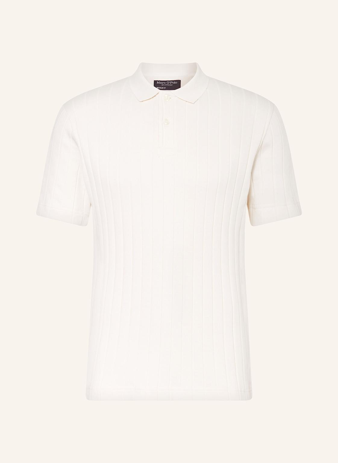 Marc O'polo Strick-Poloshirt weiss von Marc O'Polo