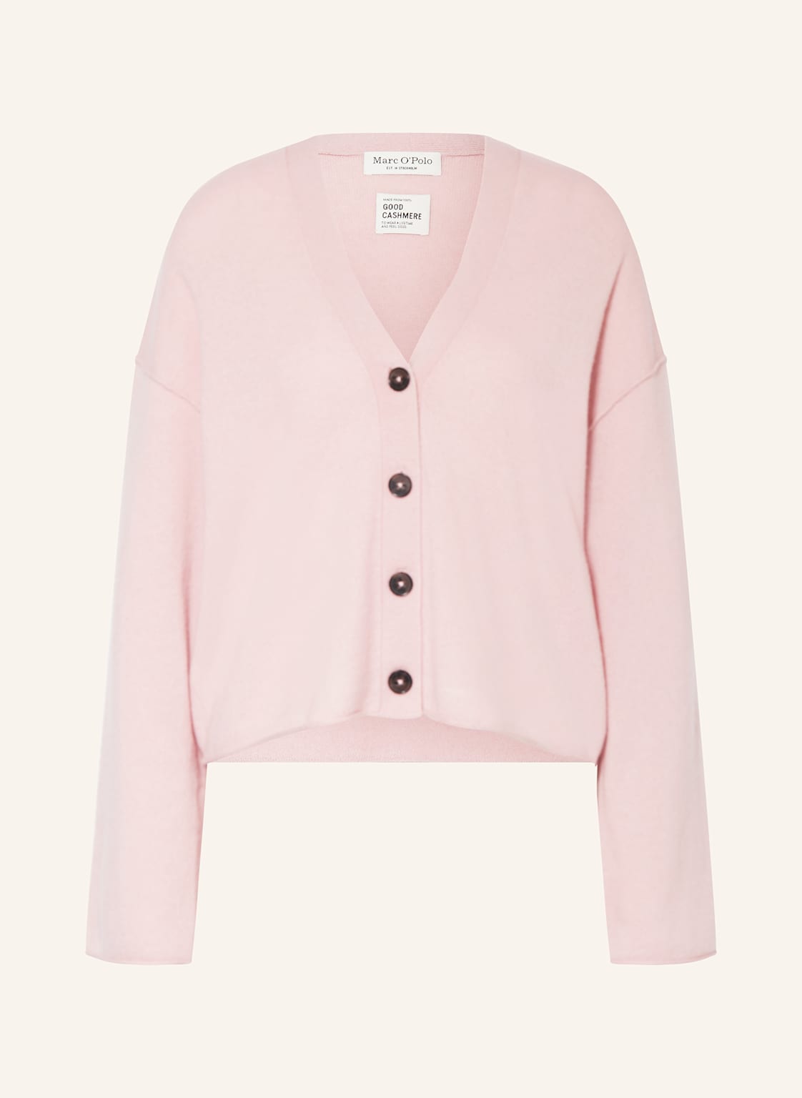 Marc O'polo Strickjacke Aus Cashmere rosa von Marc O'Polo