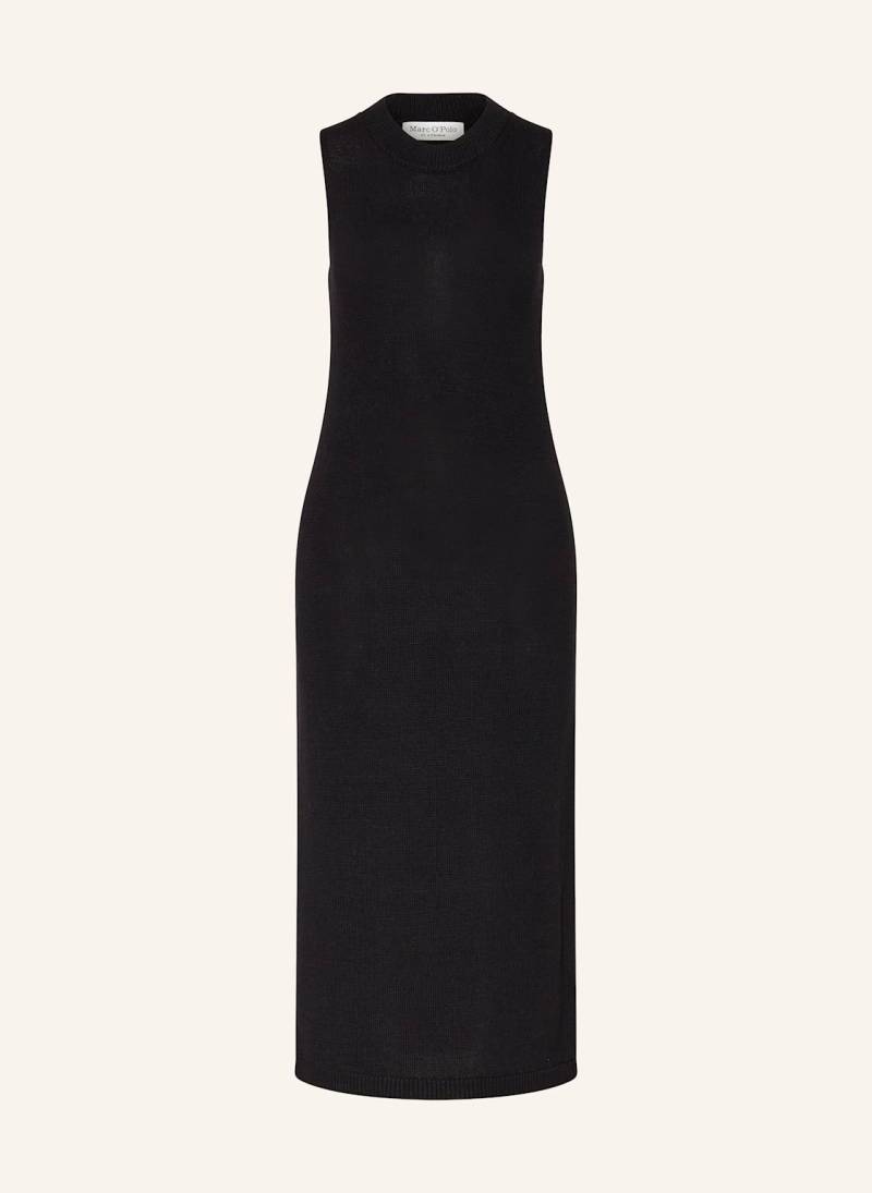 Marc O'polo Strickkleid Mit Leinen schwarz von Marc O'Polo