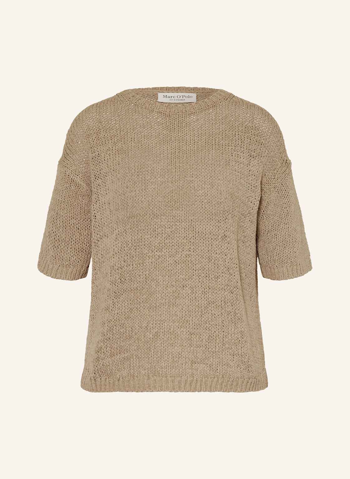 Marc O'polo Strickshirt beige von Marc O'Polo