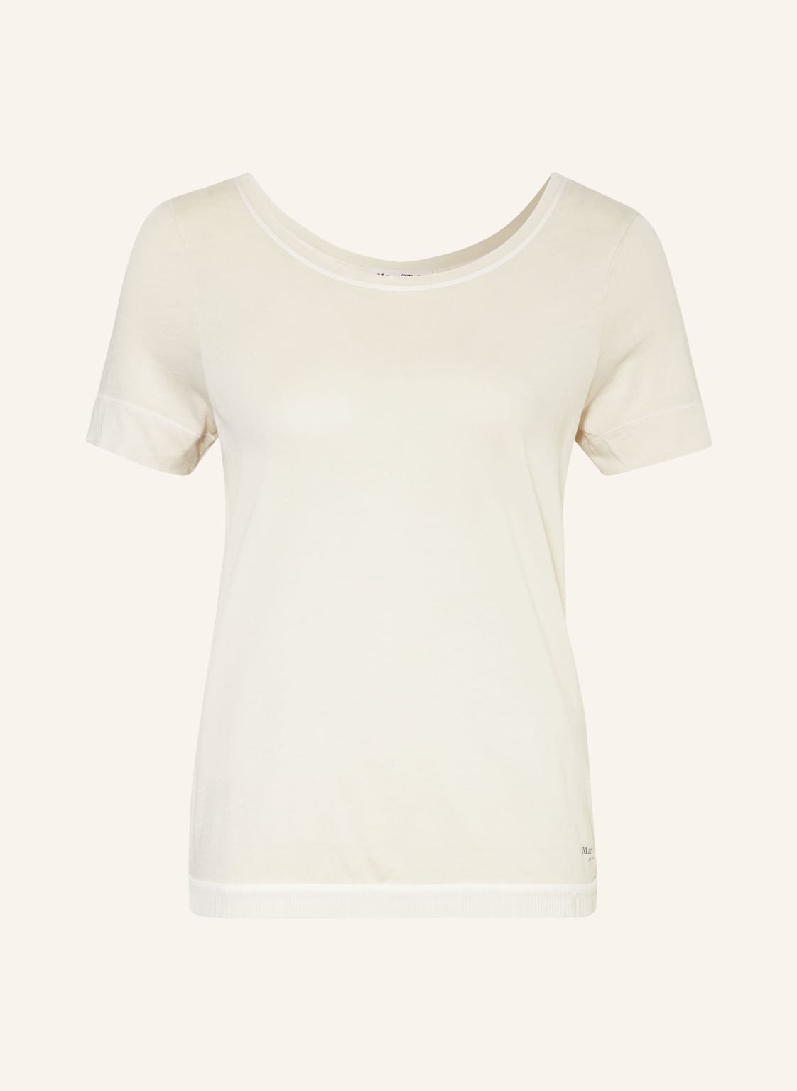 Marc O'polo T-Shirt beige von Marc O'Polo