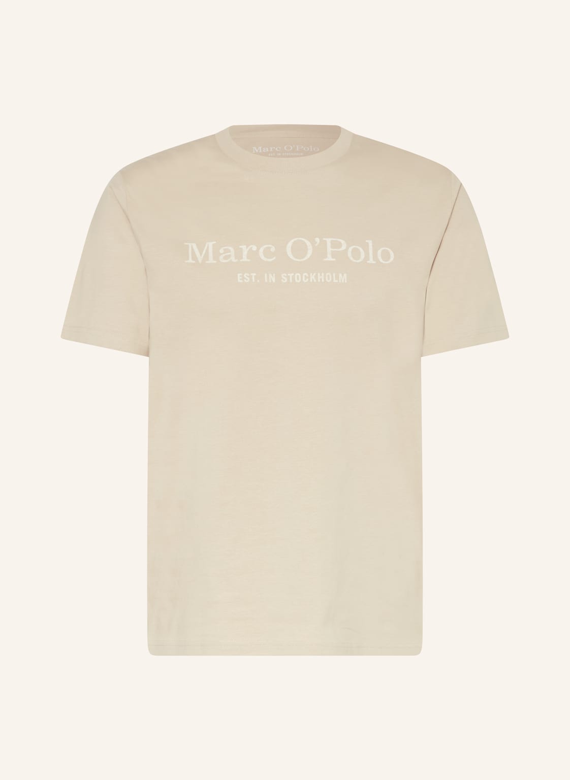 Marc O'polo T-Shirt beige von Marc O'Polo