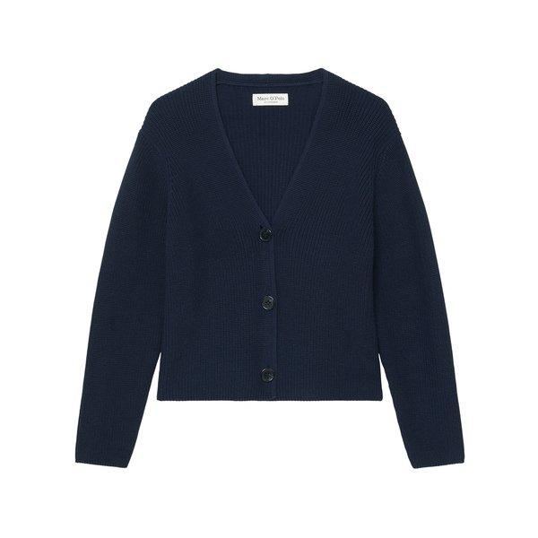 Cardigan, Langarm Damen Blau L von Marc O'Polo