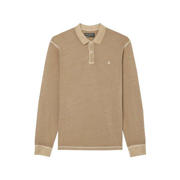 Poloshirt, Langarm Herren Camel S von Marc O'Polo