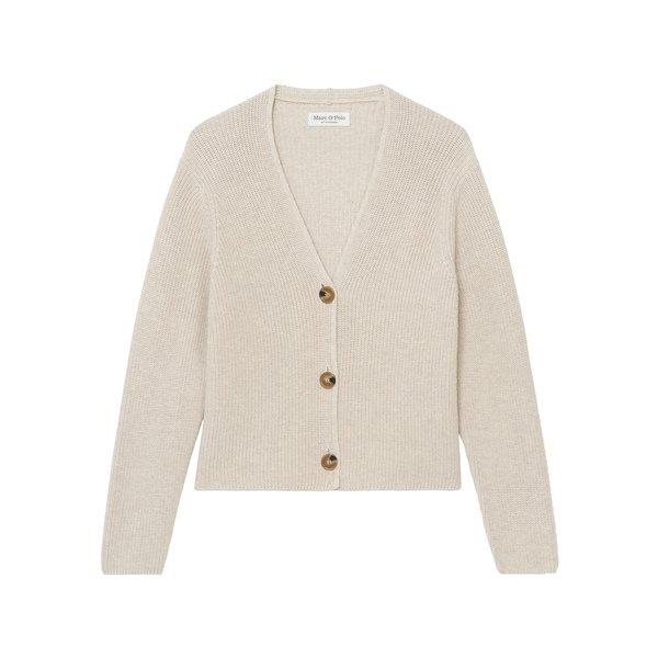 Marc O'Polo - Cardigan, langarm, für Damen, Elfenbein, Größe XXS von Marc O'Polo