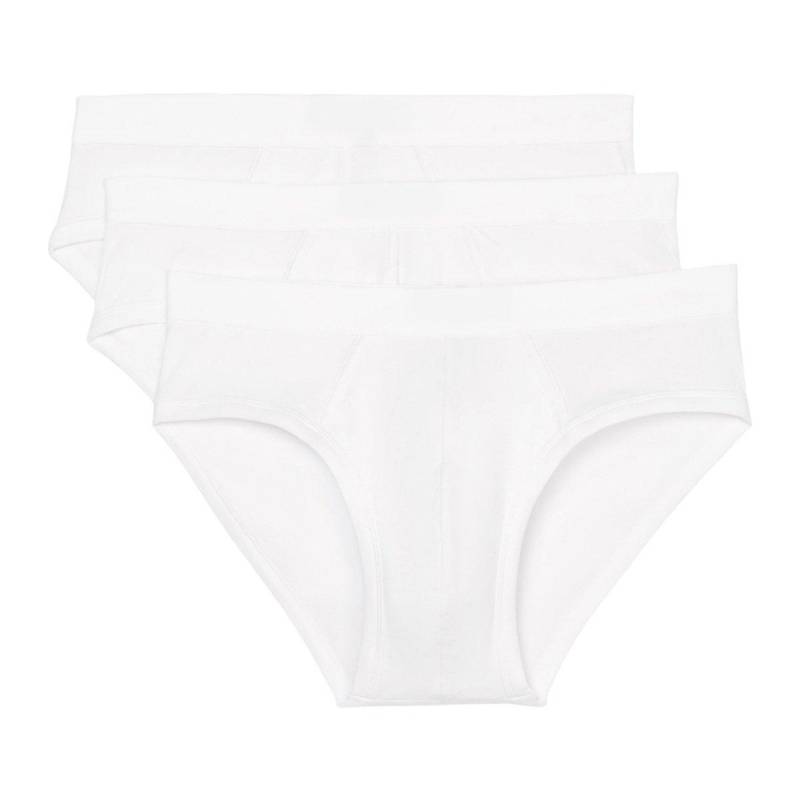 Marc O'Polo - 3er Pack Essentials Organic Cotton Slip / Unterhose, für Herren, Weiss, Größe L von Marc O'Polo