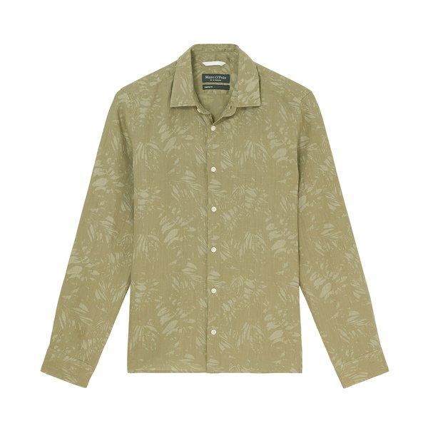 Hemd, Langarm Herren Khaki M von Marc O'Polo