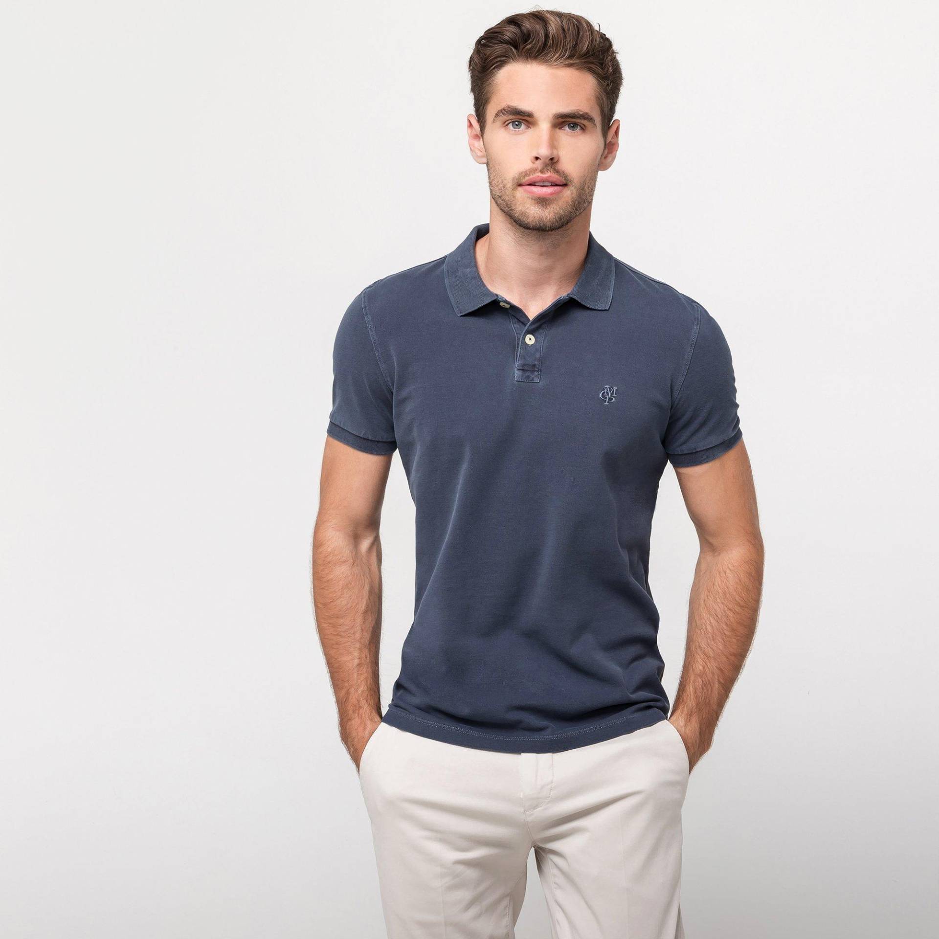 Poloshirt, Kurzarm Herren Marine XL von Marc O'Polo