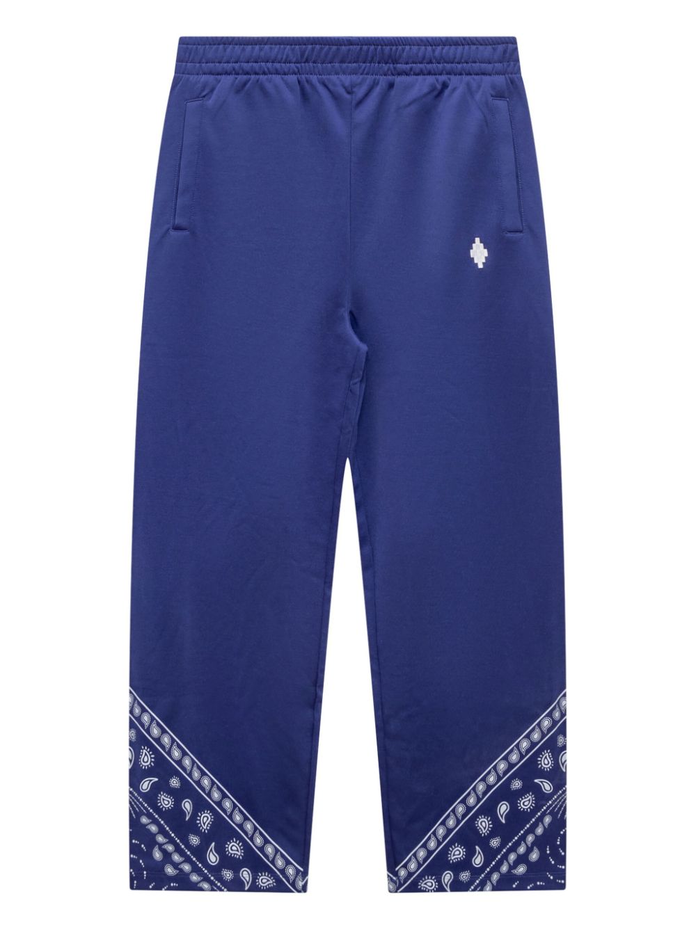 Marcelo Burlon County Of Milan Kids Bandana track pants - Blue von Marcelo Burlon County Of Milan Kids