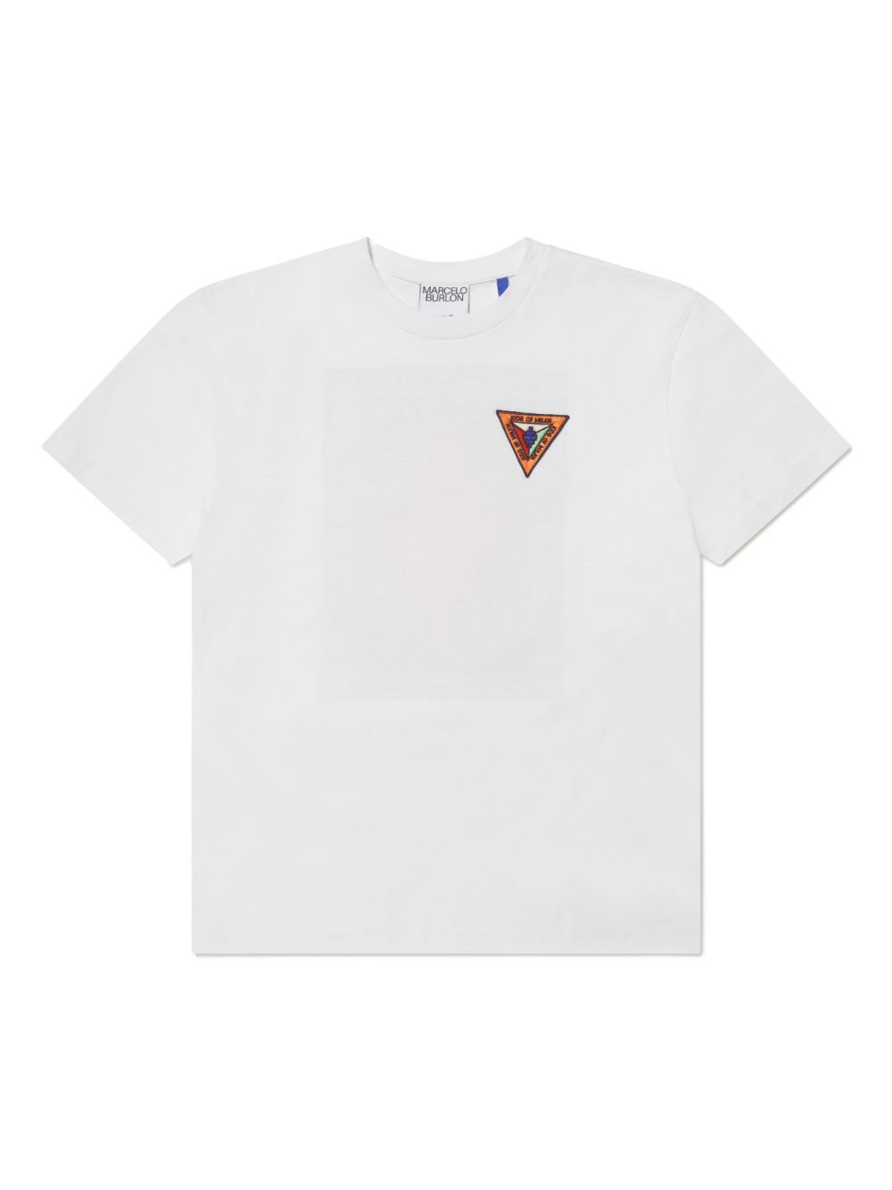 Marcelo Burlon County Of Milan Kids graphic-print cotton T-shirt - White von Marcelo Burlon County Of Milan Kids