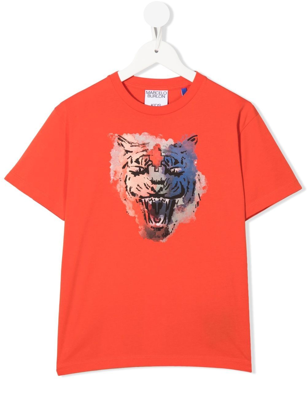 Marcelo Burlon County Of Milan Kids tiger print T-shirt - Red von Marcelo Burlon County Of Milan Kids