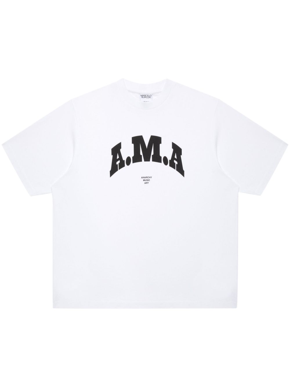 Marcelo Burlon County of Milan AMA short-sleeve T-shirt - White von Marcelo Burlon County of Milan