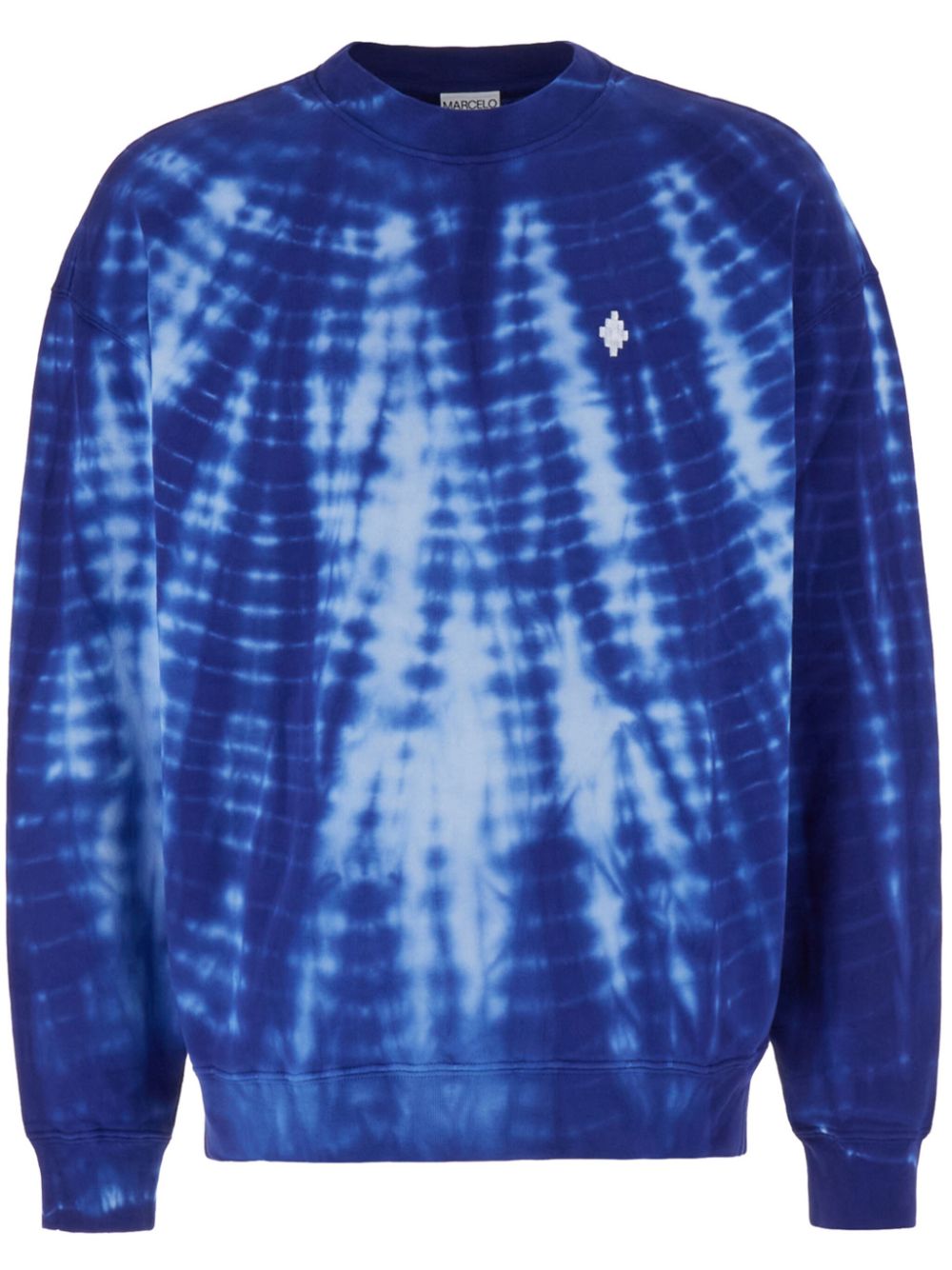 Marcelo Burlon County of Milan Aop Soundwaves sweatshirt - Blue von Marcelo Burlon County of Milan