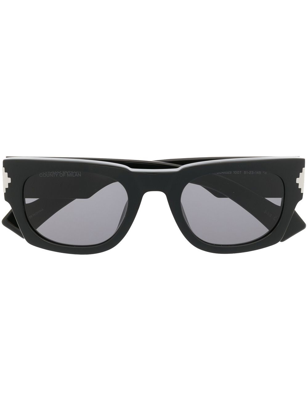 Marcelo Burlon County of Milan Eyewear Calafate rectangle-frame sunglasses - Black von Marcelo Burlon County of Milan Eyewear